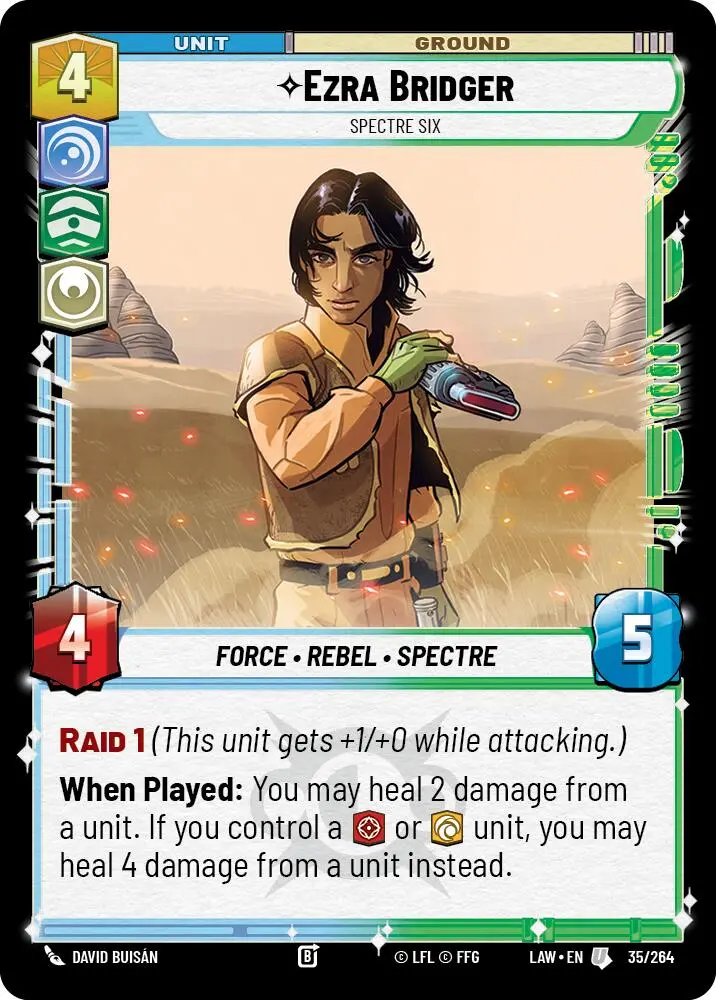 Ezra Bridger - Spectre Six (35/264) (35/264) [A Lawless Time] 1