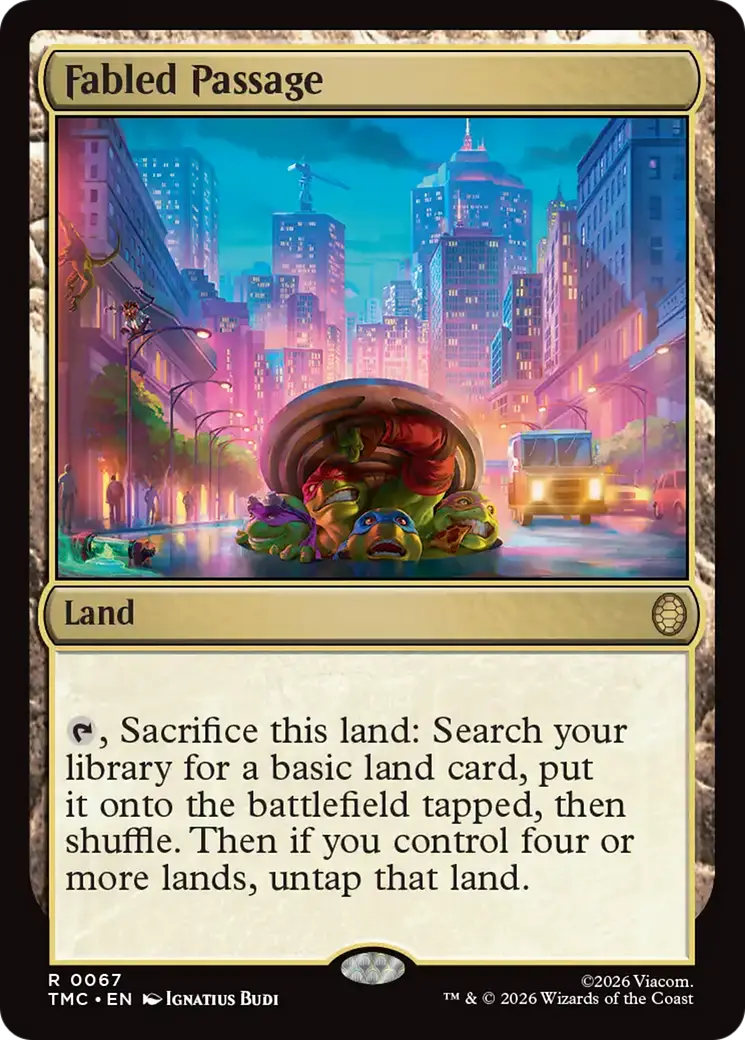 Fabled Passage [Teenage Mutant Ninja Turtles Commander] 1