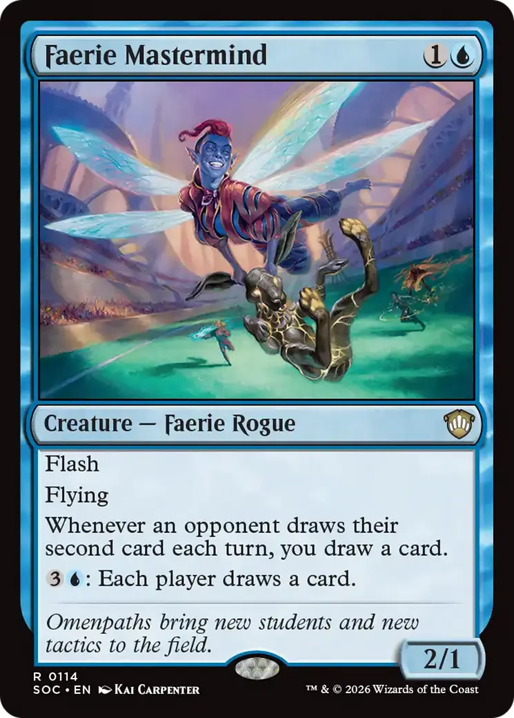 Faerie Mastermind [Secrets Of Strixhaven Commander] 1