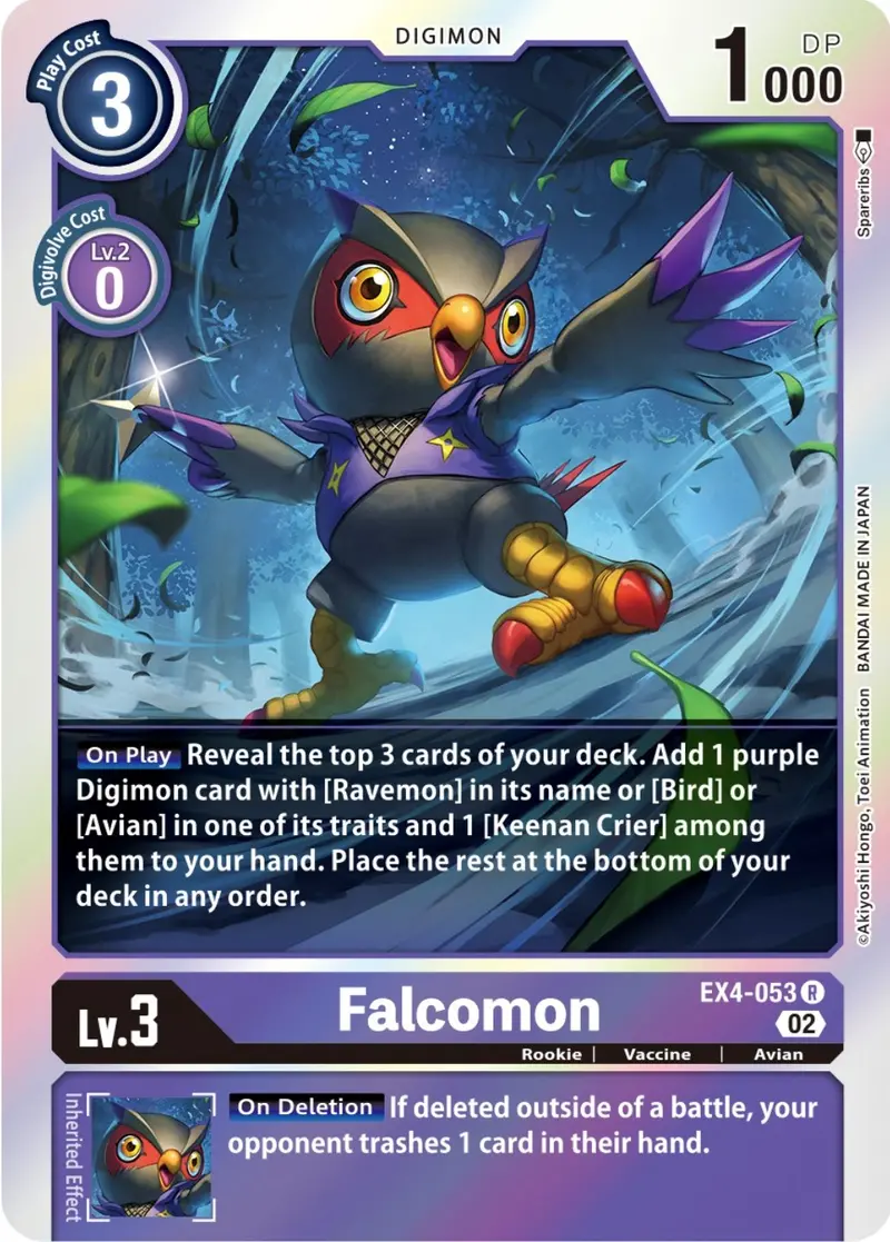 Falcomon [Ex4-053] [Alternative Being Booster] 1