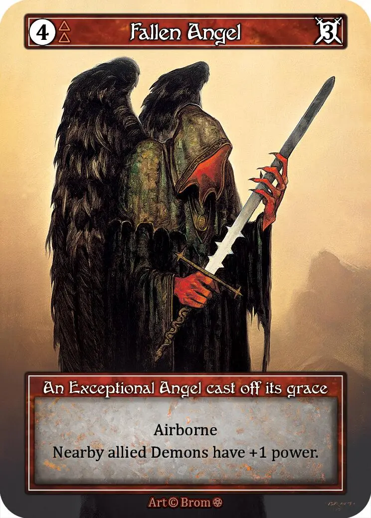Fallen Angel (Foil) [Gothic] 1
