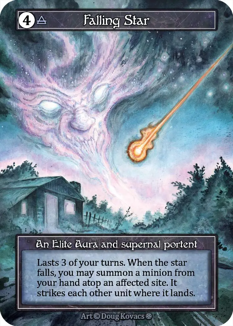 Falling Star (Foil) [Gothic] 1
