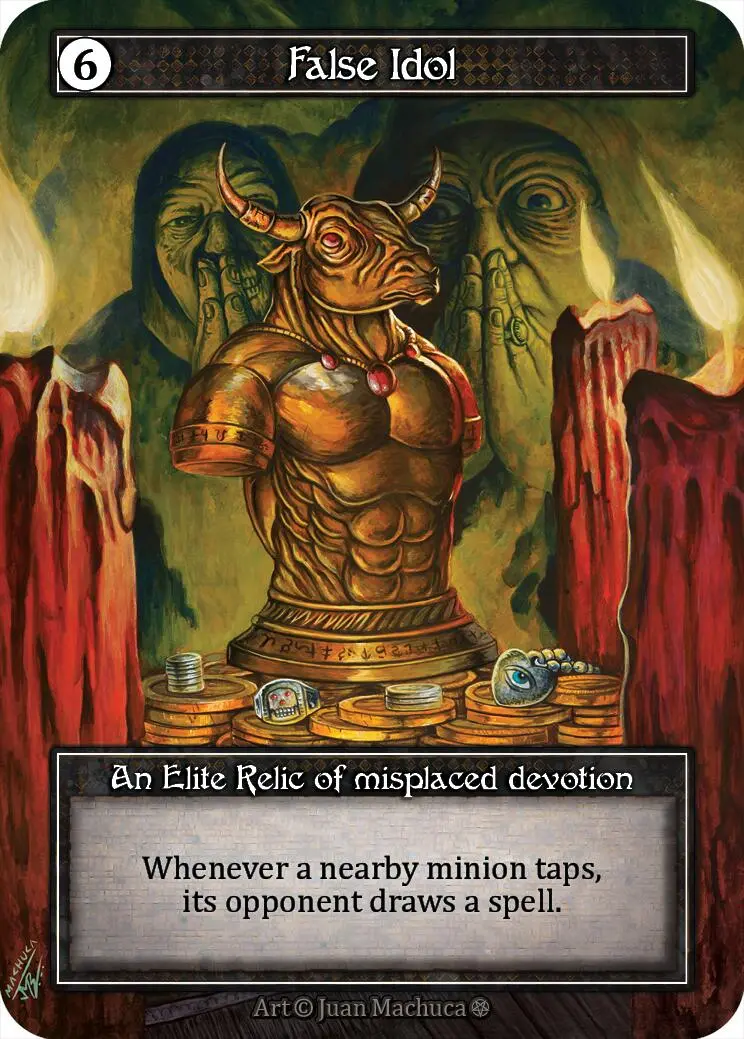 False Idol (Foil) [Gothic] 1