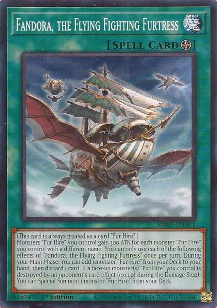 Fandora, The Flying Fighting Furtress [Bpro-En061] Common 1