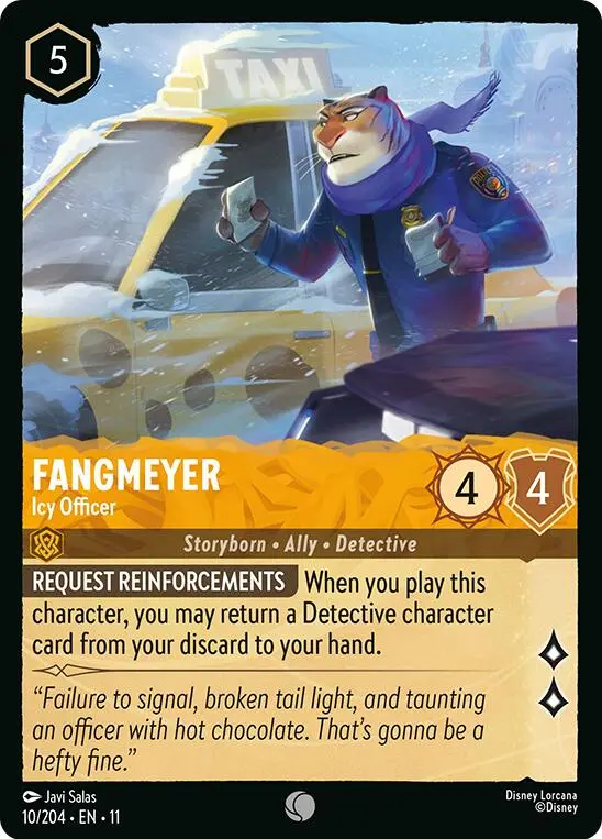 Fangmeyer - Icy Officer (10/204) [Winterspell] 1