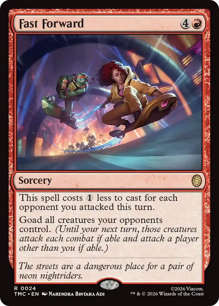 Fast Forward [Teenage Mutant Ninja Turtles Commander] 1