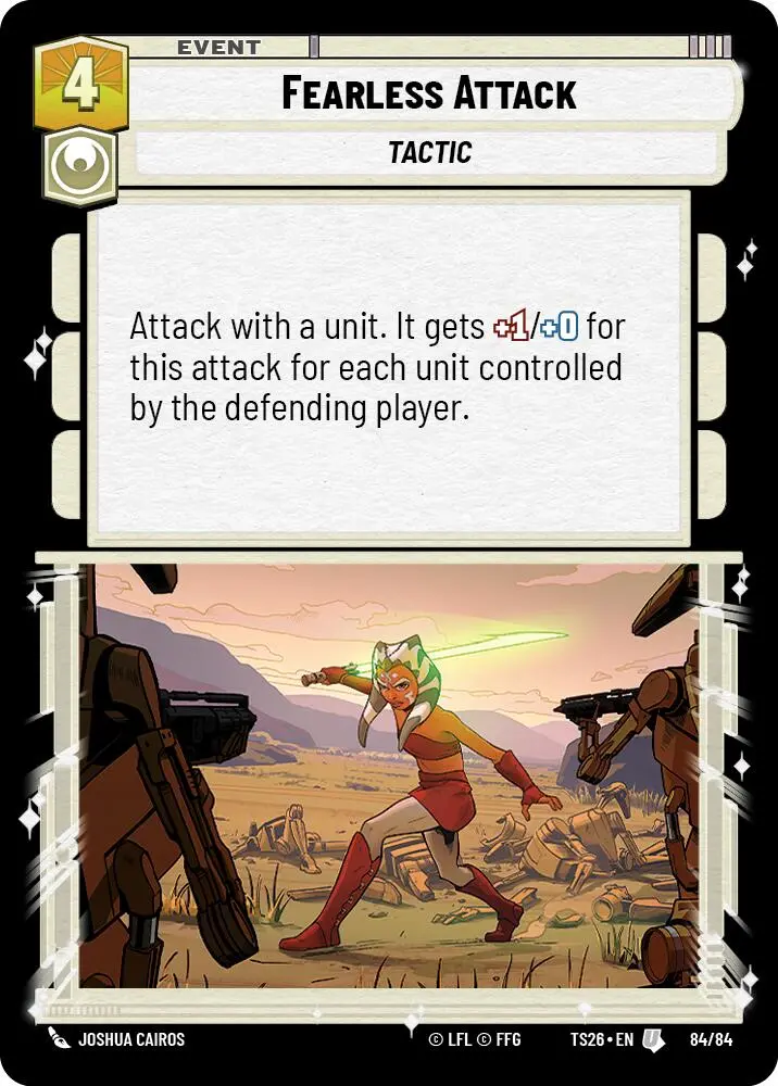 Fearless Attack (84/84) (84/84) [Twin Suns] 1