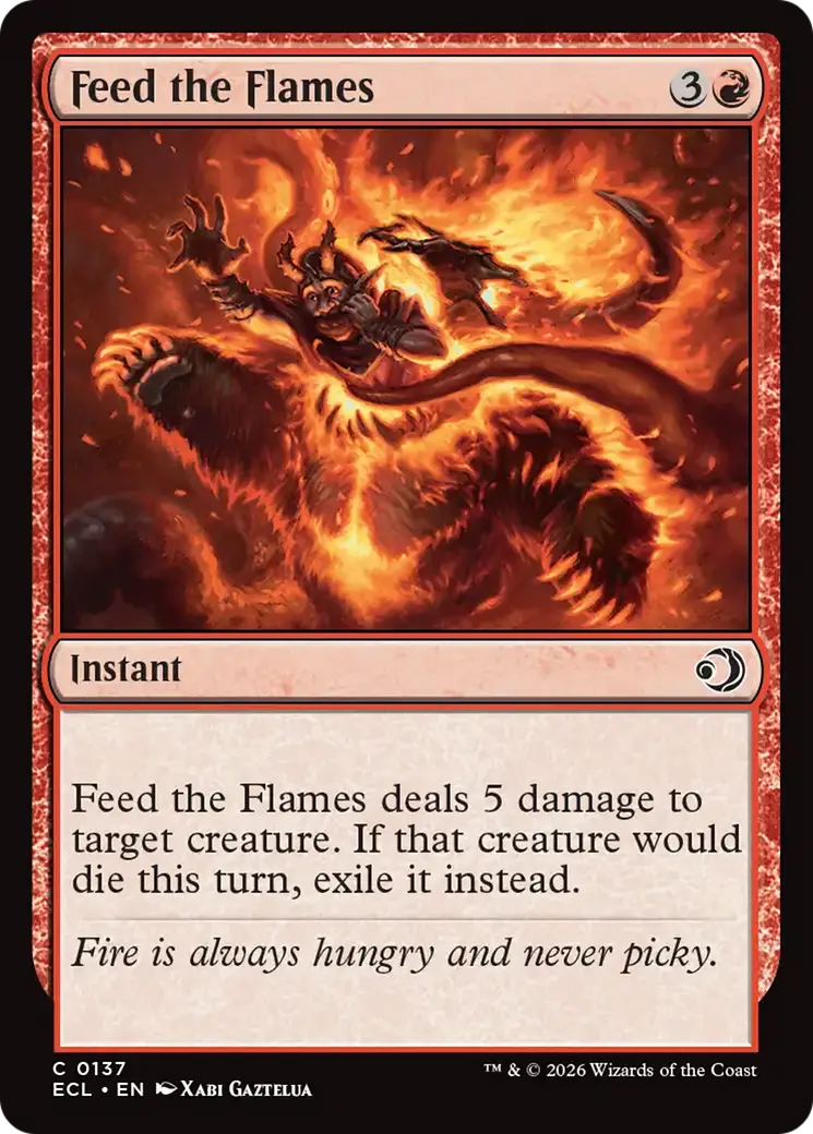 Feed The Flames [Lorwyn Eclipsed] 1