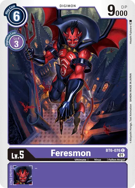 Feresmon [Bt6-076] [Double Diamond] 1