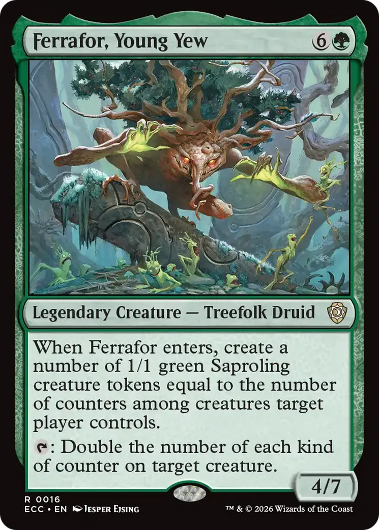 Ferrafor, Young Yew [Lorwyn Eclipsed Commander] 1