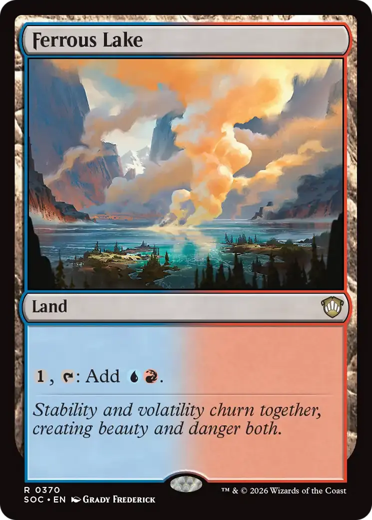 Ferrous Lake [Secrets Of Strixhaven Commander] 1