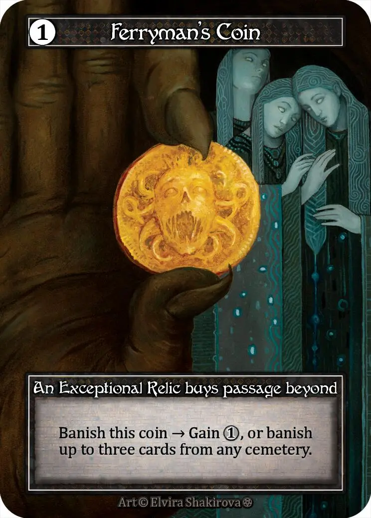 Ferryman's Coin (Foil) [Gothic] 1