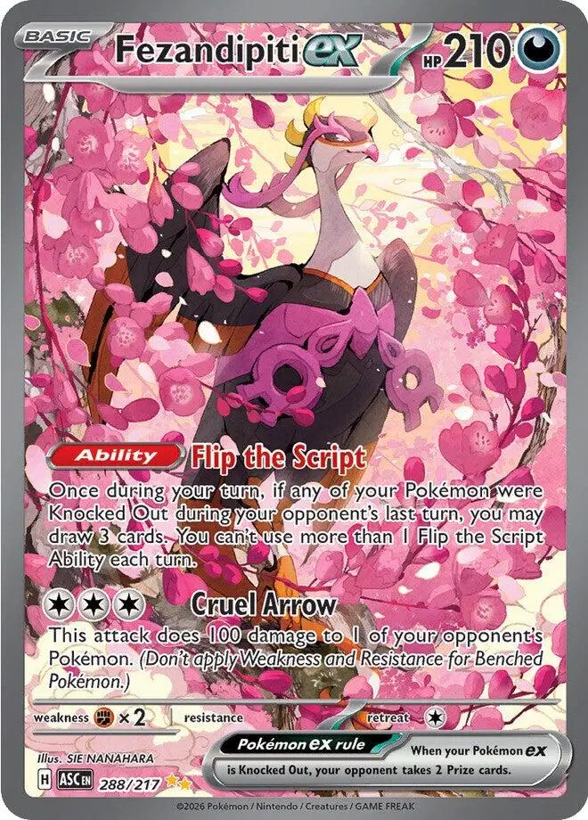 Fezandipiti Ex (288/217) [Mega Evolution: Ascended Heroes] 1