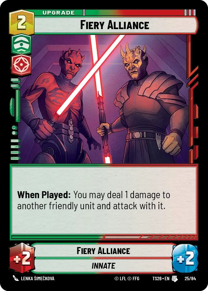 Fiery Alliance (25/84) (25/84) [Twin Suns] 1