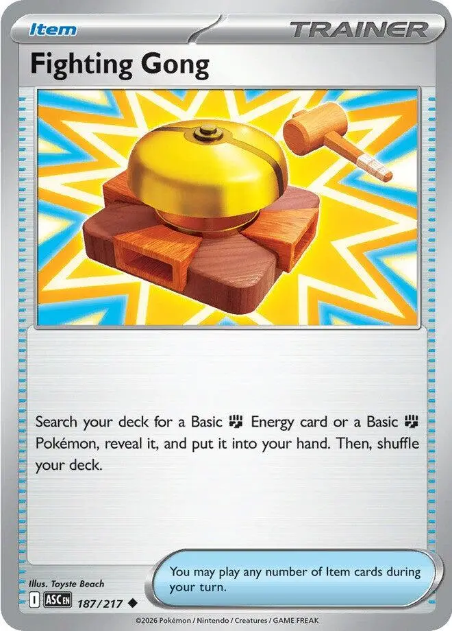 Fighting Gong (187/217) [Mega Evolution: Ascended Heroes] 1