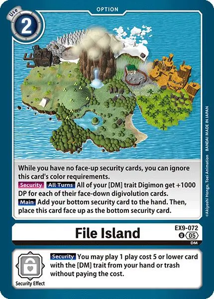 File Island [Ex9-072] [Versus Monsters] 1