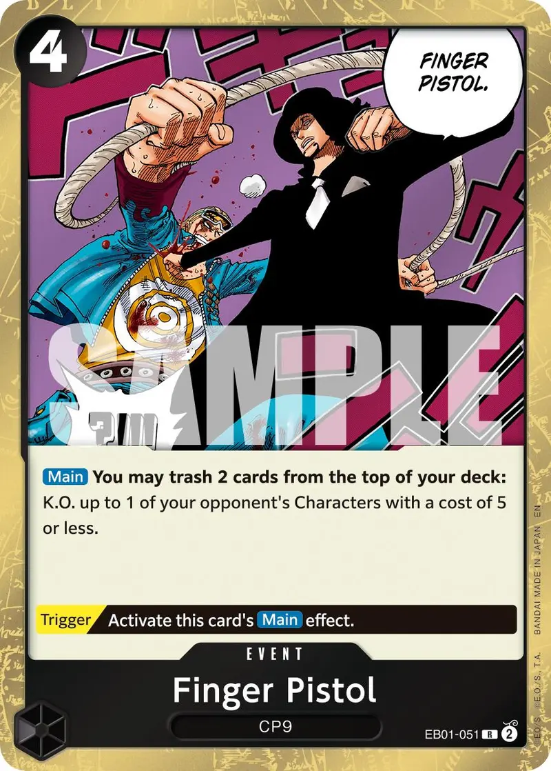 Finger Pistol (Reprint) [Premium Booster -The Best- Vol. 2] 1