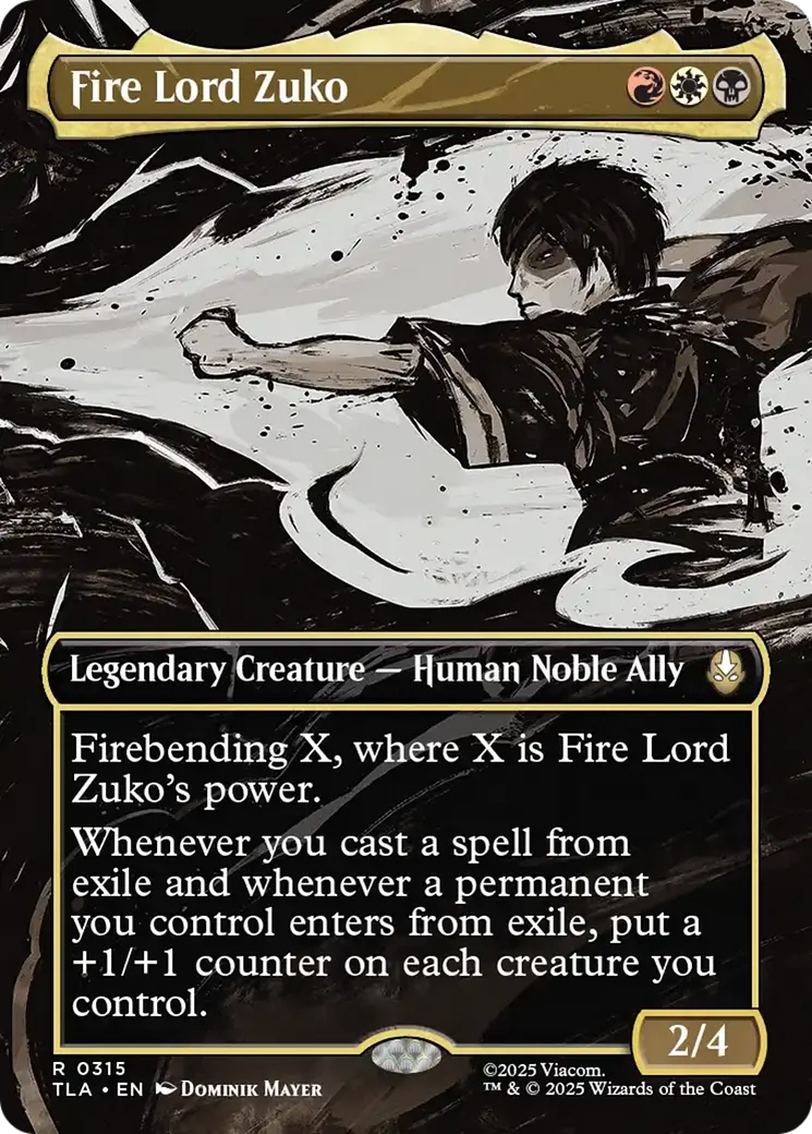 Fire Lord Zuko (Borderless) [Avatar: The Last Airbender] 1