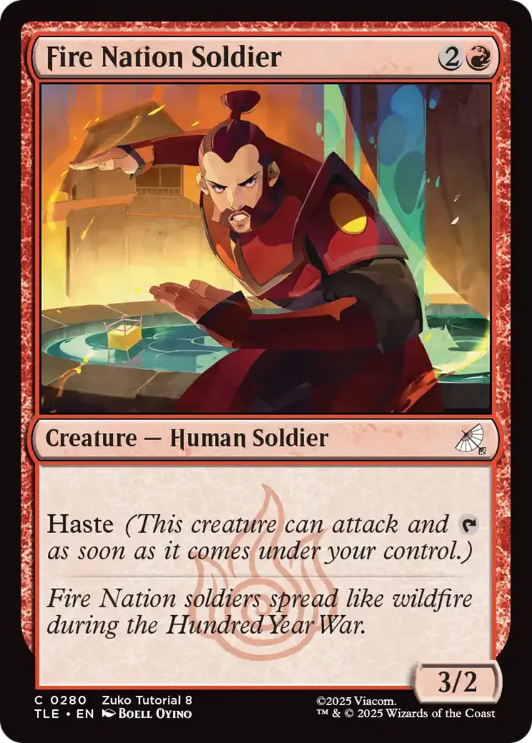 Fire Nation Soldier (0280) [Avatar: The Last Airbender: Eternal-Legal] 1