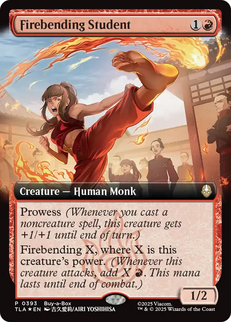 Firebending Student (Extended Art) [Avatar: The Last Airbender Promos] 1