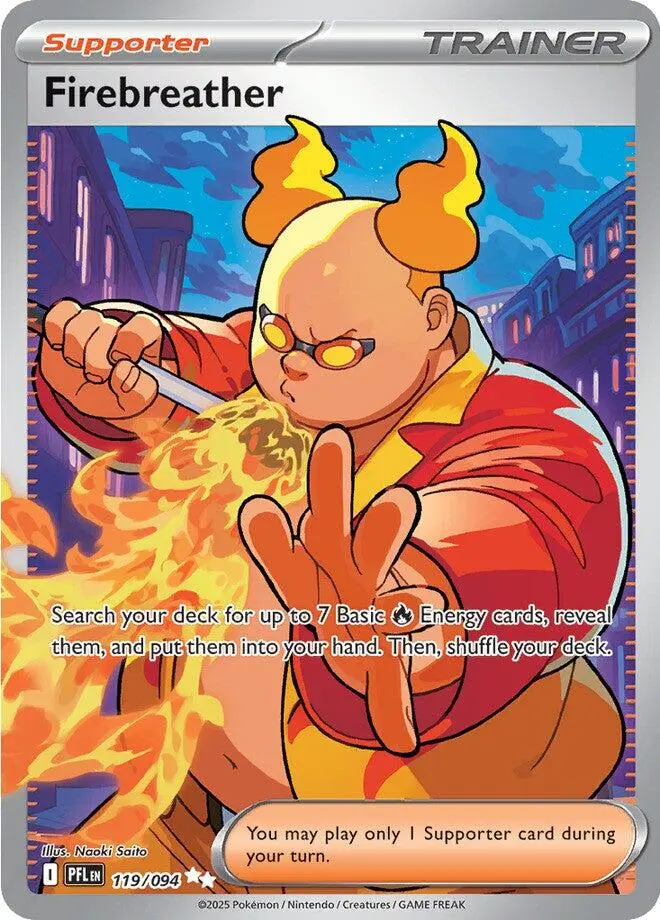 Firebreather (119/094) [Mega Evolution: Phantasmal Flames] 1