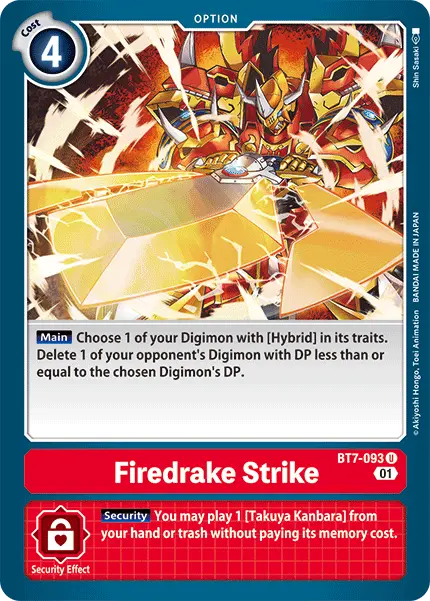 Firedrake Strike [Bt7-093] [Next Adventure] 1