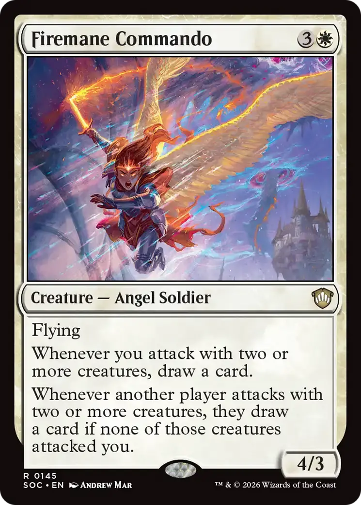 Firemane Commando [Secrets Of Strixhaven Commander] 1