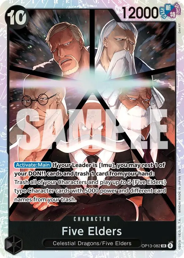 Five Elders [Carrying On His Will] 1