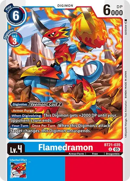 Flamedramon [Bt21-035] [World Convergence] 1