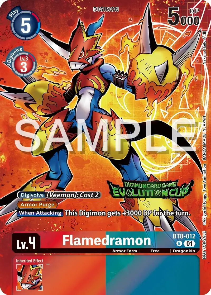 Flamedramon [Bt8-012] (2024 Evolution Cup) [New Awakening Promos] 1