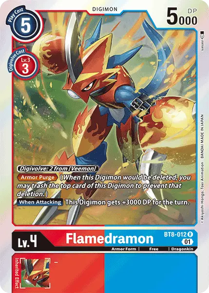 Flamedramon [Bt8-012] [New Awakening] 1
