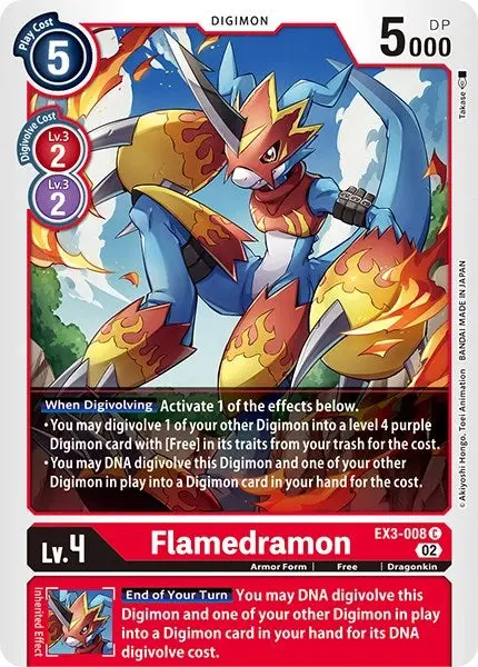 Flamedramon [Ex3-008] [Revision Pack Cards] 1