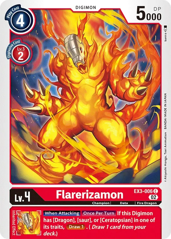 Flarerizamon [Ex3-006] [Draconic Roar] 1