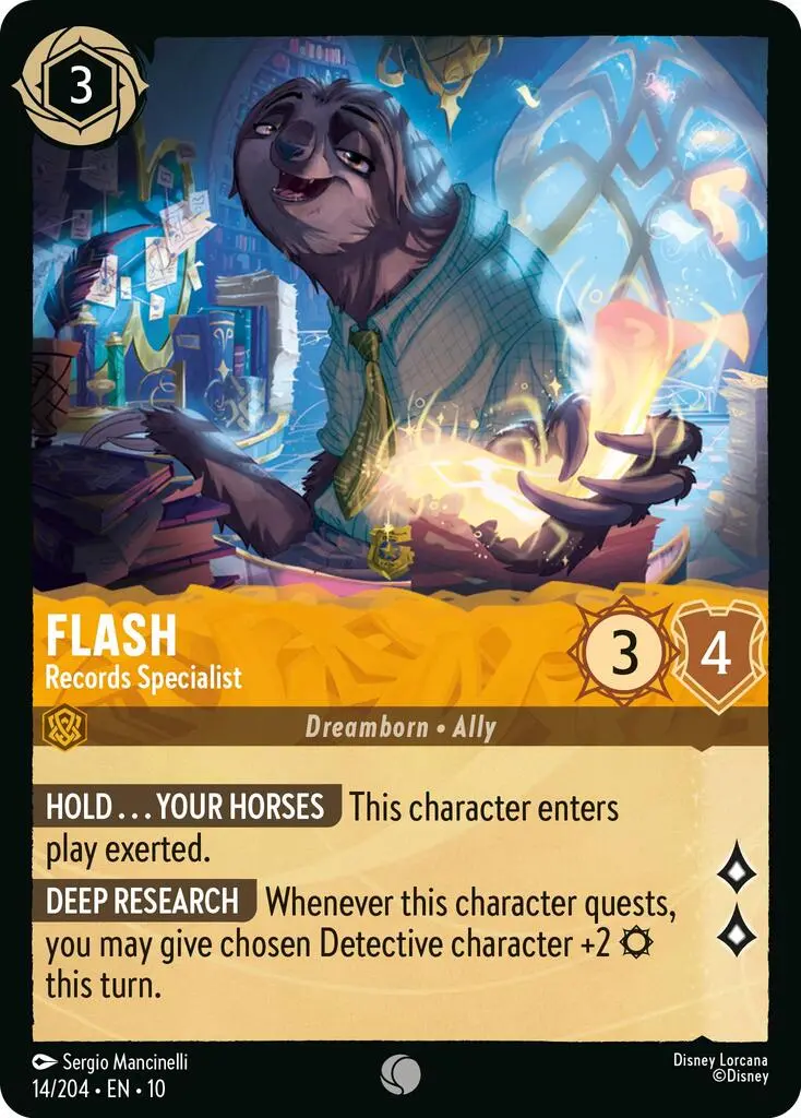 Flash - Records Specialist (14/204) [Whispers In The Well] 1