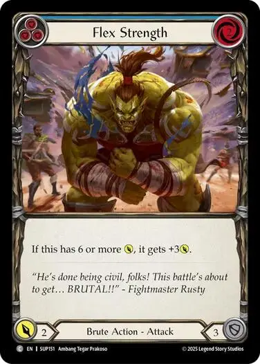 Flex Strength (Blue) [Sup151] (Super Slam) 1