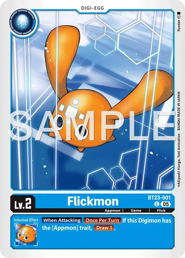 Flickmon [Bt23-001] [Hackers' Slumber] 1