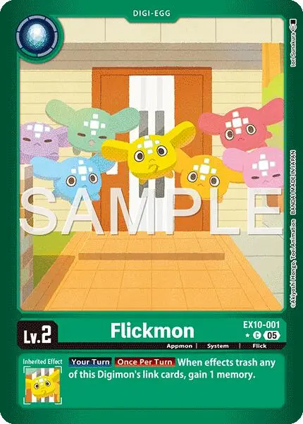 Flickmon [Ex10-001] (Limited Foil) [Sinister Order] 1