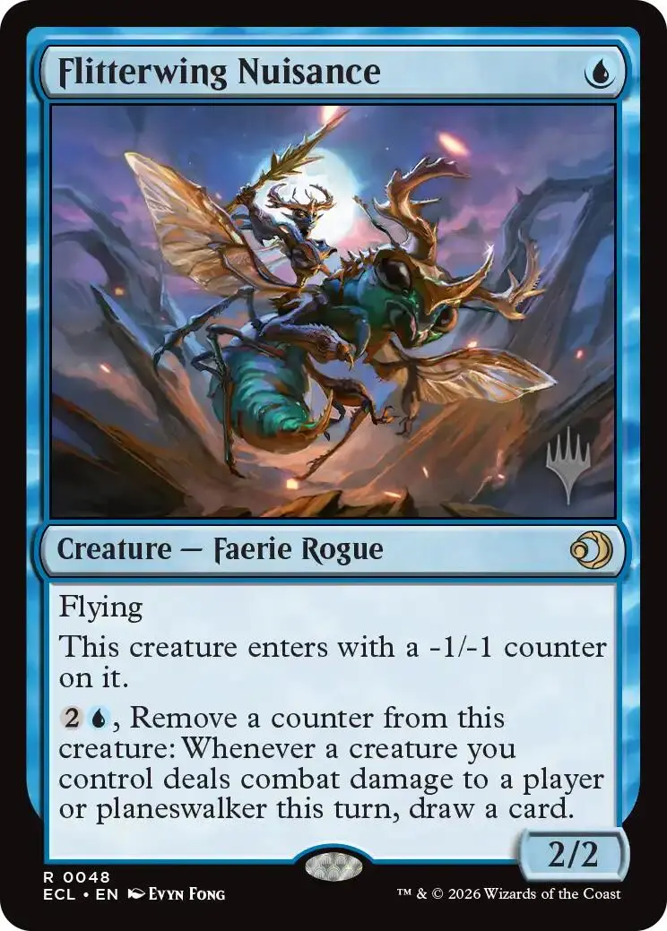 Flitterwing Nuisance [Lorwyn Eclipsed Promos] 1