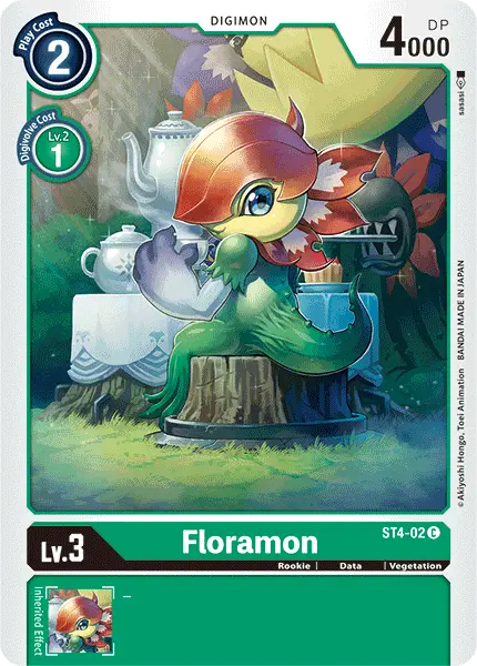Floramon [St4-02] [Starter Deck: Giga Green] 1