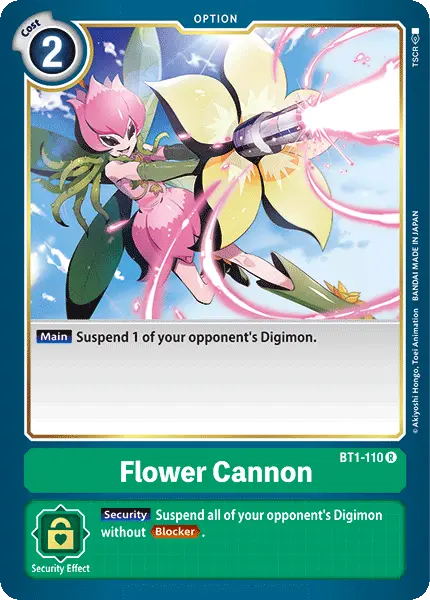 Flower Cannon [Bt1-110] [Release Special Booster Ver.1.0] 1