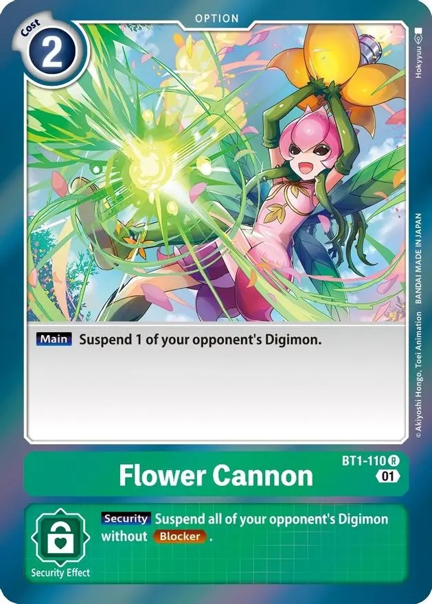 Flower Cannon [Bt1-110] [Starter Deck: Ultimate Ancient Dragon] 1