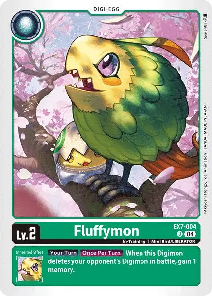 Fluffymon [Ex7-004] [Digimon Liberator] 1