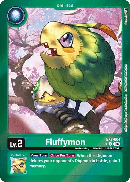 Fluffymon [Ex7-004] (Foil) [Digimon Liberator] 1