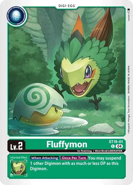 Fluffymon [St18-01] [Starter Deck: Guardian Vortex] 1