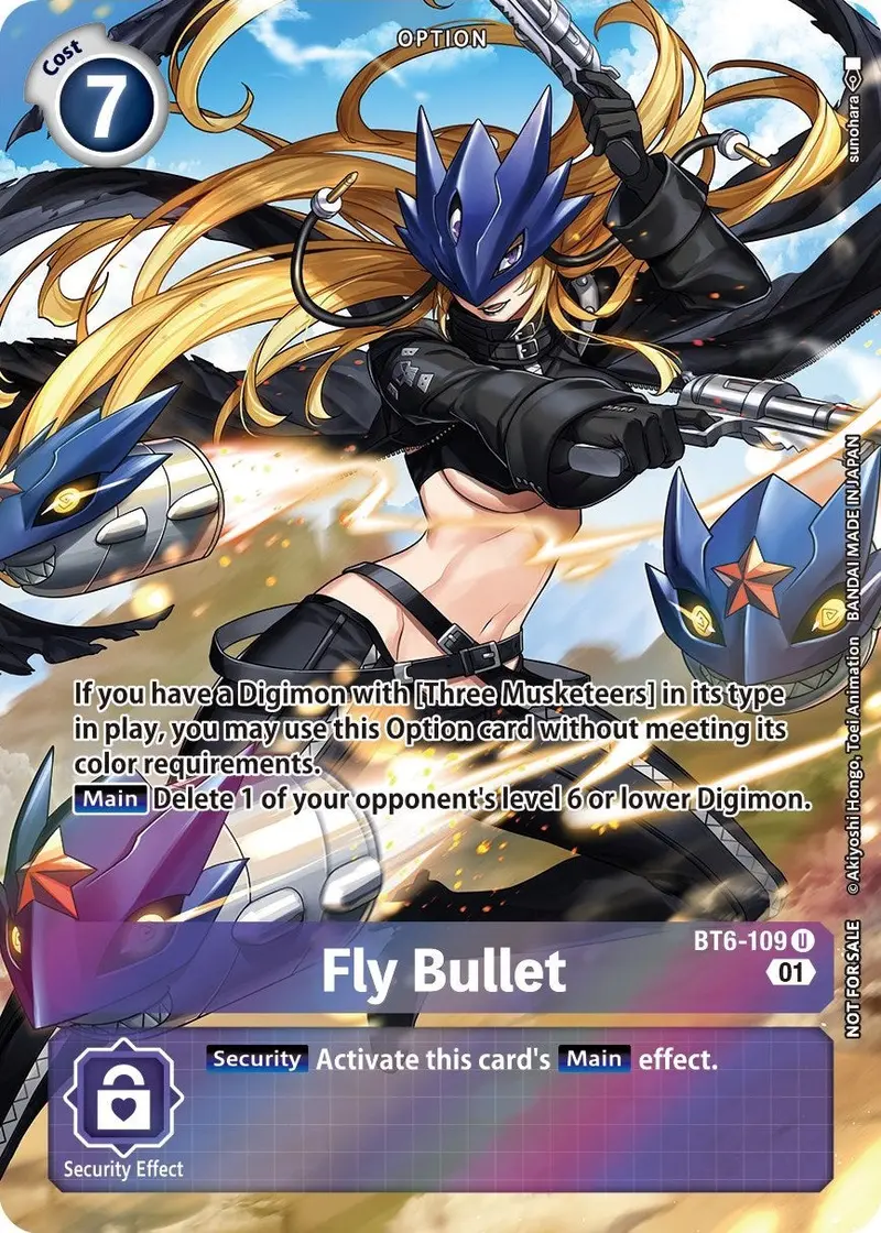 Fly Bullet [Bt6-109] (Premium Deck Set) [Double Diamond Promos] 1