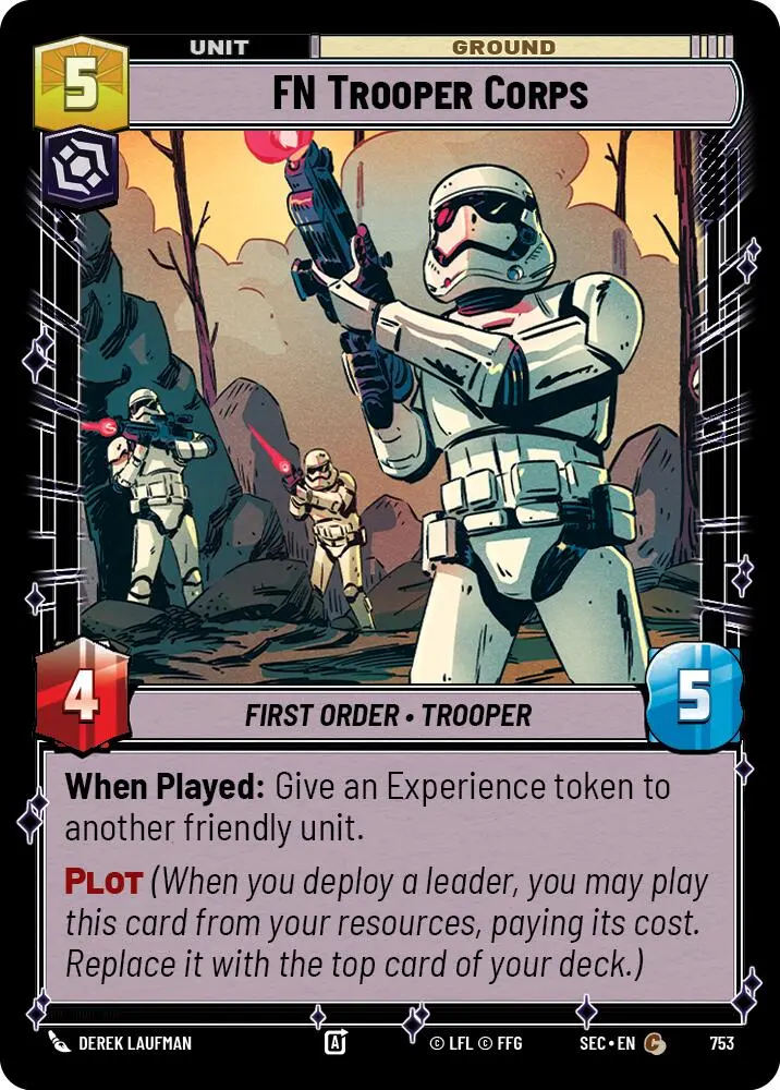 Fn Trooper Corps (753) (Foil) (753) [Secrets Of Power] 1