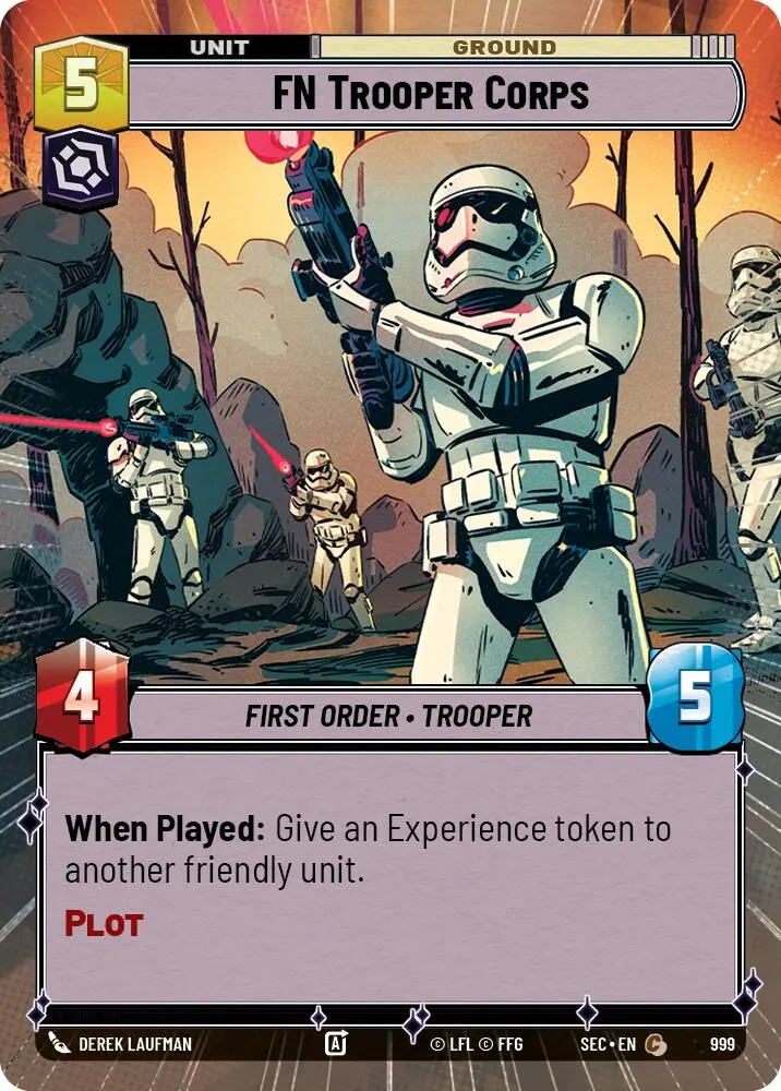 Fn Trooper Corps (999) (Hyperspace Foil) (999) [Secrets Of Power] 1