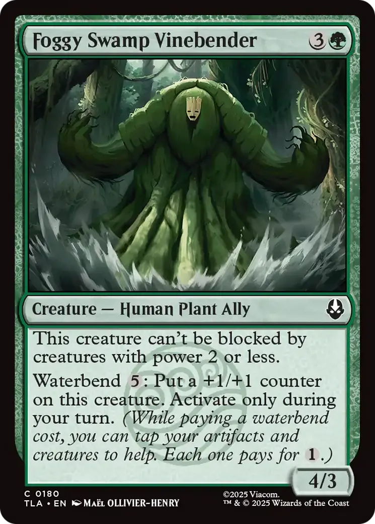 Foggy Swamp Vinebender [Avatar: The Last Airbender] 1