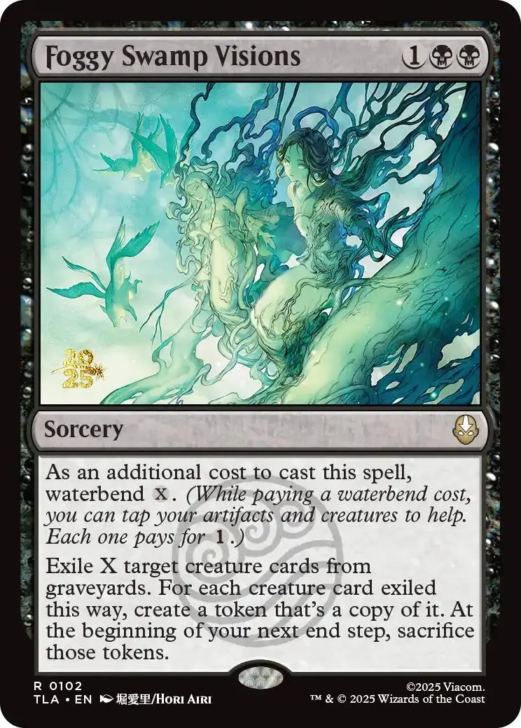 Foggy Swamp Visions [Avatar: The Last Airbender Prerelease Cards] 1