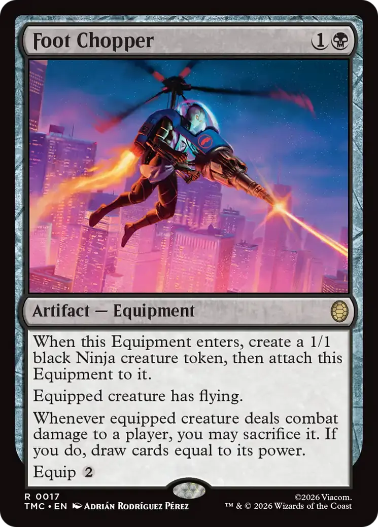 Foot Chopper [Teenage Mutant Ninja Turtles Commander] 1